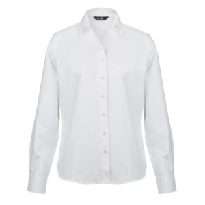 Blusa Oxford Classic Manga Larga Mujer