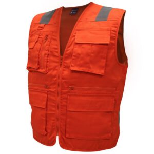 Chaleco Geólogo Gabardina Sin Manga Unisex